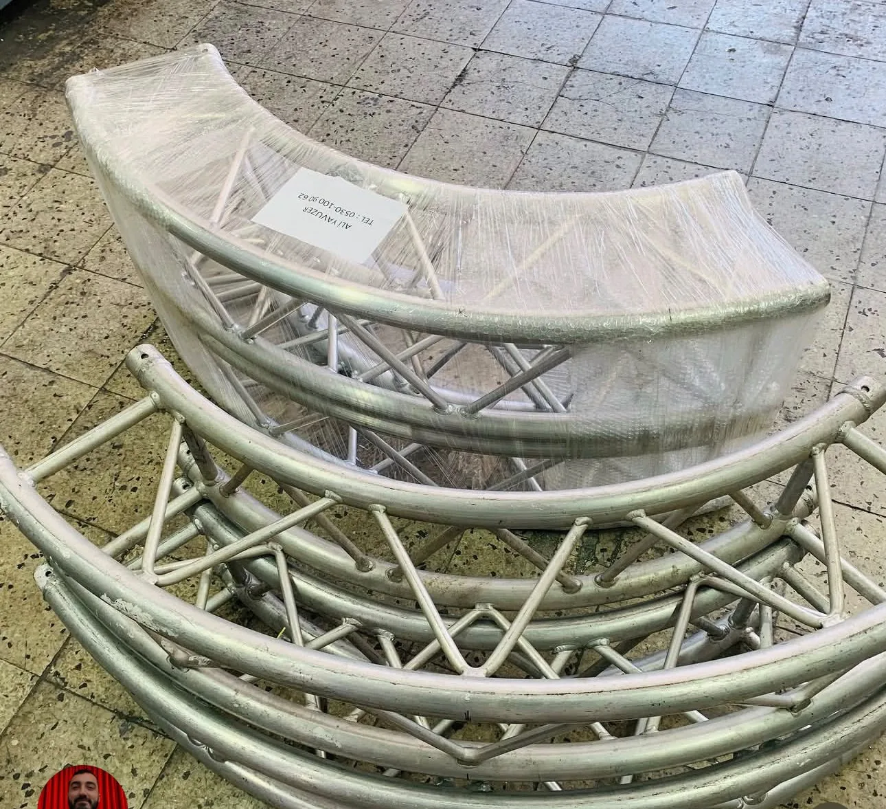 Prova Truss dairesel truss yay parça üretim, Türkiye