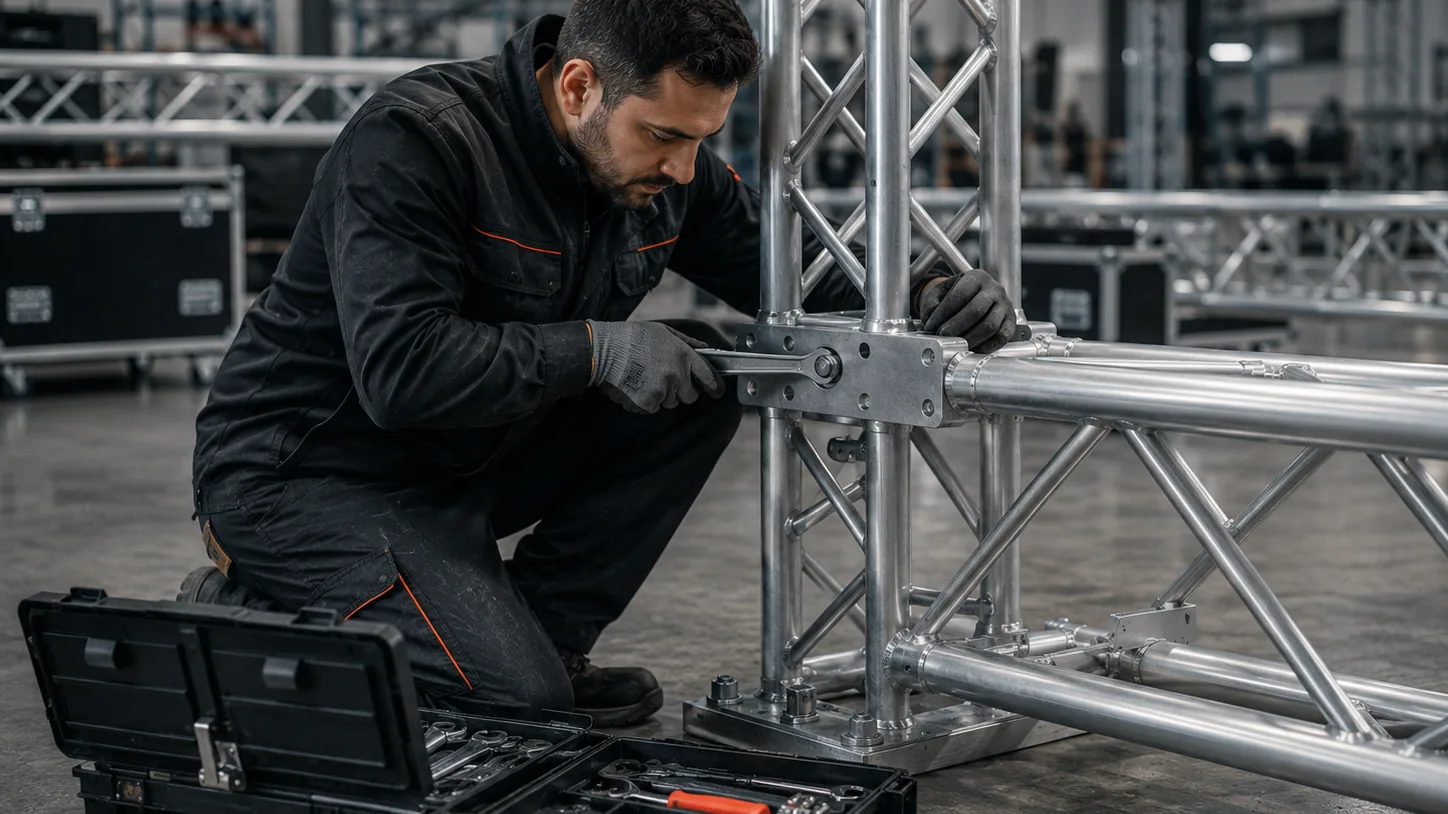 Prova Truss technical service and maintenance — motor and truss systems, Turkey